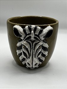 Copo zebra branca