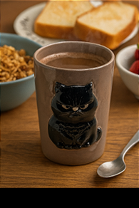Caneca Gato mal humorado