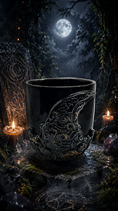 caneca chapéu de bruxa