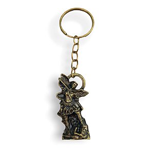 Chaveiro De São Miguel Arcanjo Metal Zamak