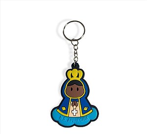 Chaveiro Emborrachado Nossa Senhora Aparecida