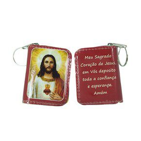 Chaveiro Preciosas Promessas Sagrado Coração de Jesus Biblia
