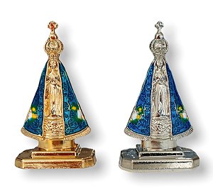 2 Nossa Senhora Aparecida Painel de Carro Dupla Face 5cm