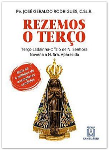 Livro Rezemos o Terço Novena Nossa Senhora Aparecida 72pg