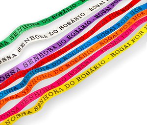 1000 Fitinha Nossa Senhora Do Rosario Colorida