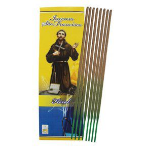 6 pacote Incenso Varetas São Francisco de Assim Aroma Floral