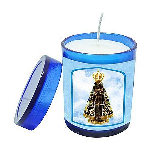 Vela Acrilica Nossa Senhora Aparecida perfumada