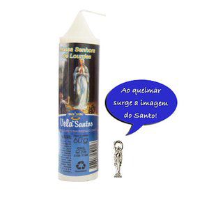 Vela Encantada Nossa Senhora de Lourdes 14cm
