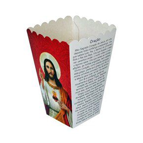 24 Protetor de Vela Sagrado Coração de Jesus