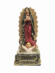 Imagem Nossa Senhora De Guadalupe Resina Importada 9cm