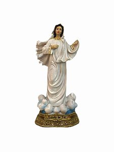 Imagem Rainha da Paz Resina Importada 17cm