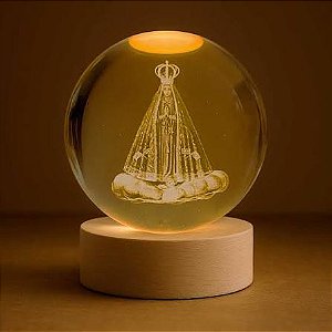 Luminaria Nossa senhora aparecida usb