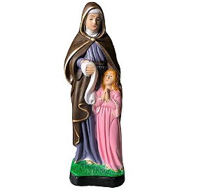 Imagem Santa Ana Gesso Premium 20cm