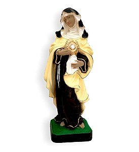 Imagem Santa Clara Gesso Premium 30cm