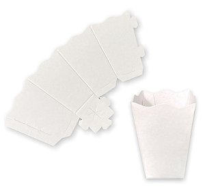 100 Protetor de Vela Branco 7cm Batismo Eucaristia Crisma