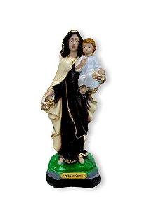 Imagem Nossa Senhora Do Carmo Gesso Premium 20cm