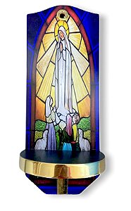 Suporte Oratorio Para Imagem de 20cm Nossa Senhora De Fatima