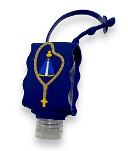 Chaveiro Suporte Alcool Gel Nossa Senhora Aparecida