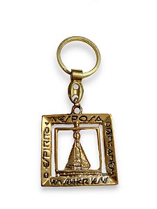 Chaveiro Nossa Senhora Aparecida Nicho Santuario Dourado