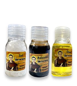 Kit Proteção Oleo Sal e Balsamo Sao Frei Galvao