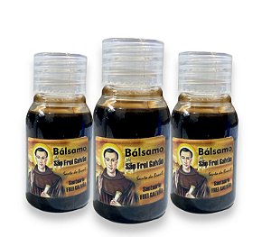 Kit 3 Balsamo São Frei Galvao Para Ungir Abençoar