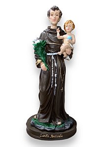 Imagem Santo Antonio Resina Nobre 30cm