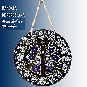 Mandala Decorativa Porcelana Nossa Senhora Aparecida