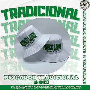 Chapéu Pescador Tradicional Branco