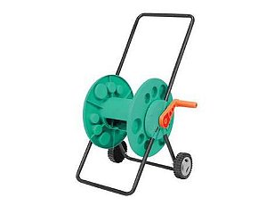 Enrolador de Mangueira 1/2" Tramontina Capacidade até 80 m com Rodinhas
