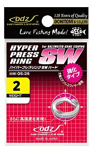 Argola Split Ring Odz Hyper Press Ring Sw Os-25