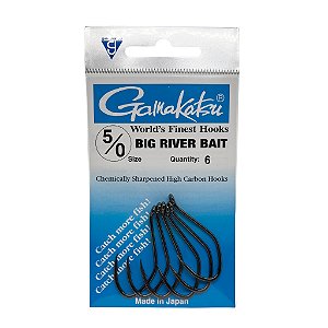 Anzol Gamakatsu Big River Bait 5/0 6un