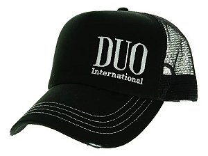 Boné Duo International Promo Trucker Cap Preto