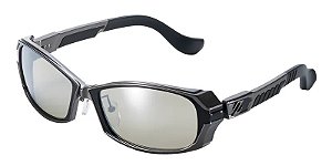 Óculos De Sol Zeque DD F-2163 Silver Mirror Gunmetal