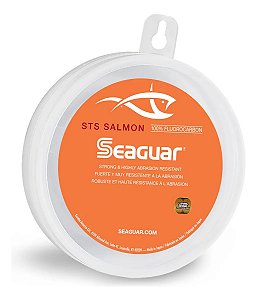 Linha Seaguar Fluorocarbono Leader Sts Salmon 50lb 0,66mm