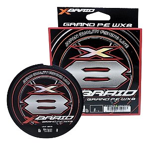 Linha Multifilamento X-Braid Grand PE WX8 150M Verde Claro