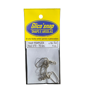Snap Glico Pumplock Com Girador de Rolamento