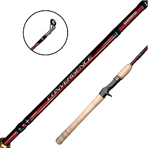Vara Carretilha Shimano Convergence CVC66HCSA 6'6 15-30lb