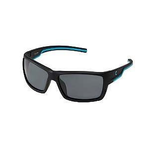 Óculos de Sol Shimano Eclipse Preto e Azul Smoke Polarizado