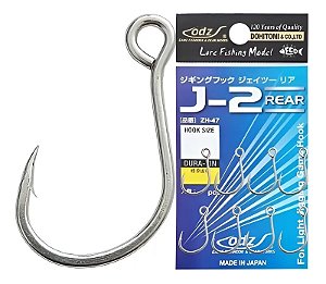 Anzol ODZ Inline ZH-47 Jigging Hook Rear J-2