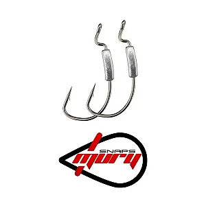 Anzol Mury Offset Lastreado 2/0 2un