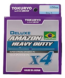 Linha Tokuryo Amazon Heavy Dutty X4 Cinza 150m