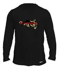 Camiseta Baitfishing Icy Hoodie Tucunare Açu