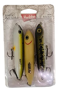 Iscas Artificiais Heddon Super Spook JR 90 3un