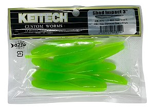 Isca Artificial Keitech Shad Impact 3