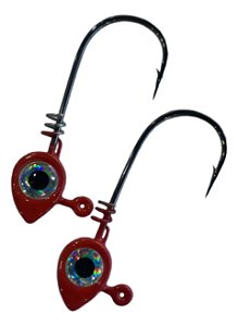 Anzol Jig Head Eyes Mury 6/0 17g 2un