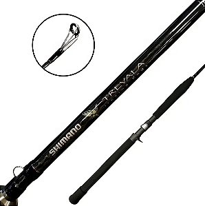Vara Carretilha Shimano Trevala TVC58XXH2 5'8 80-200lb 2P