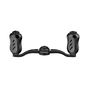 Manivela Gomexus Alumínio Usinado 90mm Knob Titânio 7x4mm