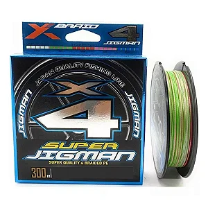 Linha Multifilamento X-Braid Super Jigman X4 300m
