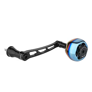 Manivela Molinete Gomexus Alumínio 70mm Knob Titânio
