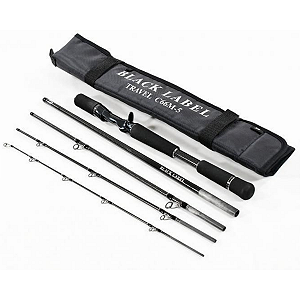 Vara Carretilha Daiwa Black Label Travel C64XH-5SB 6'4 16-35lb 5P